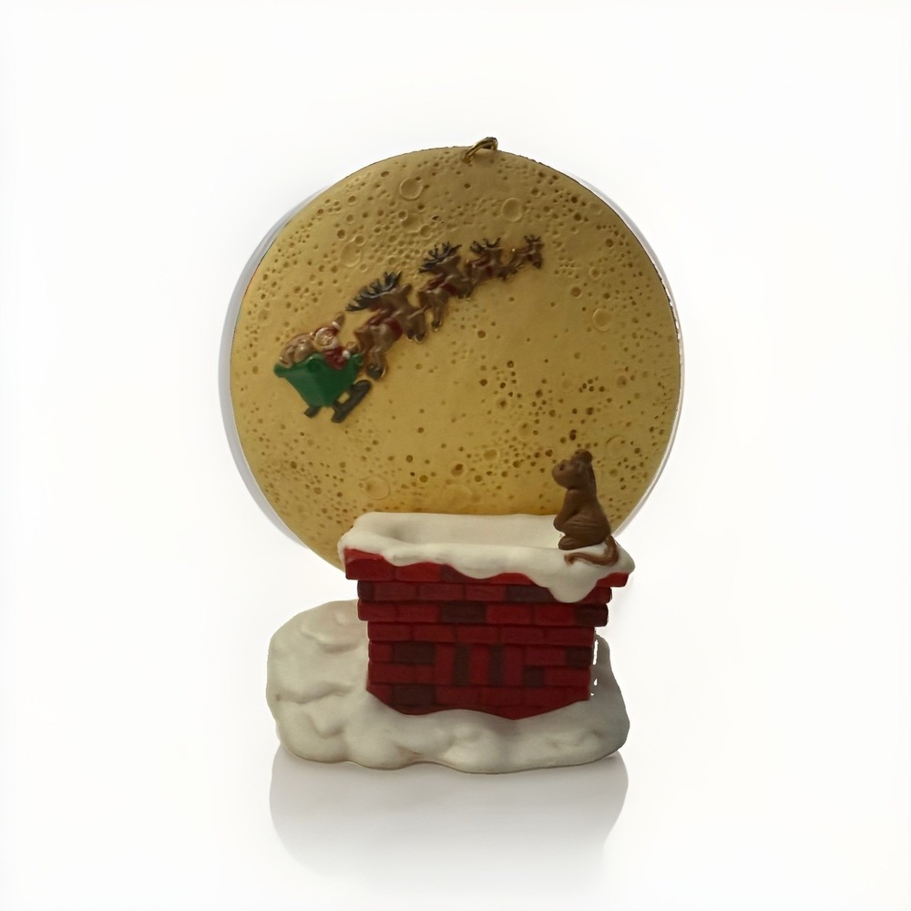 1997 Happy Christmas To All Club Exclusive Hallmark Ornament No Box